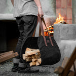 Firewood and Carry-Everything Canvas Tote